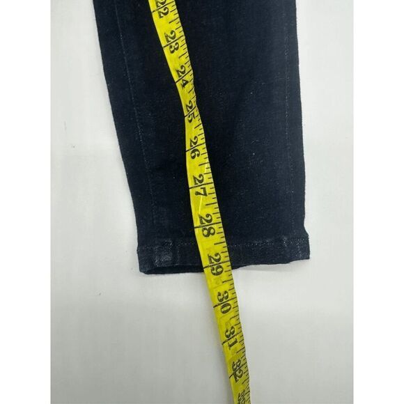 Ann Taylor The Skinny Jeans Mid Rise Sz 2 Zip Up 5 Pockets NWT Dark Blue - Picture 2 of 6